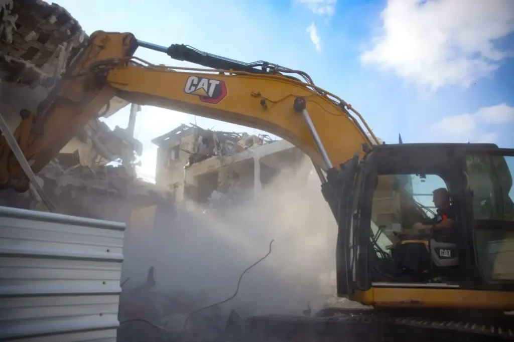 במקום ארבעה בניינים שנפגעו מטיל ברמת גן: יוקם מגדל ופארק חדש